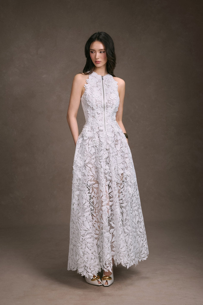 FLORAL LACE DRESS