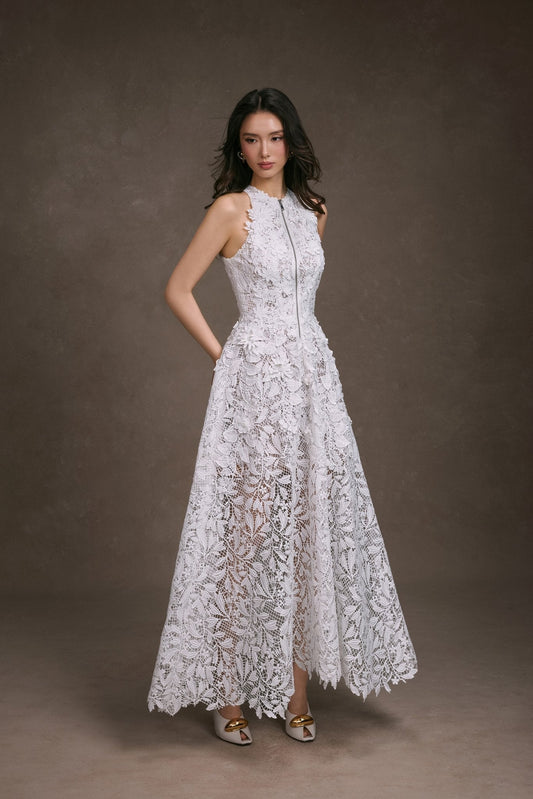 FLORAL LACE DRESS