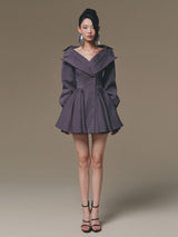GREY SELENA DRESS