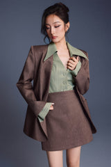 MINIMAL FITTED BLAZER