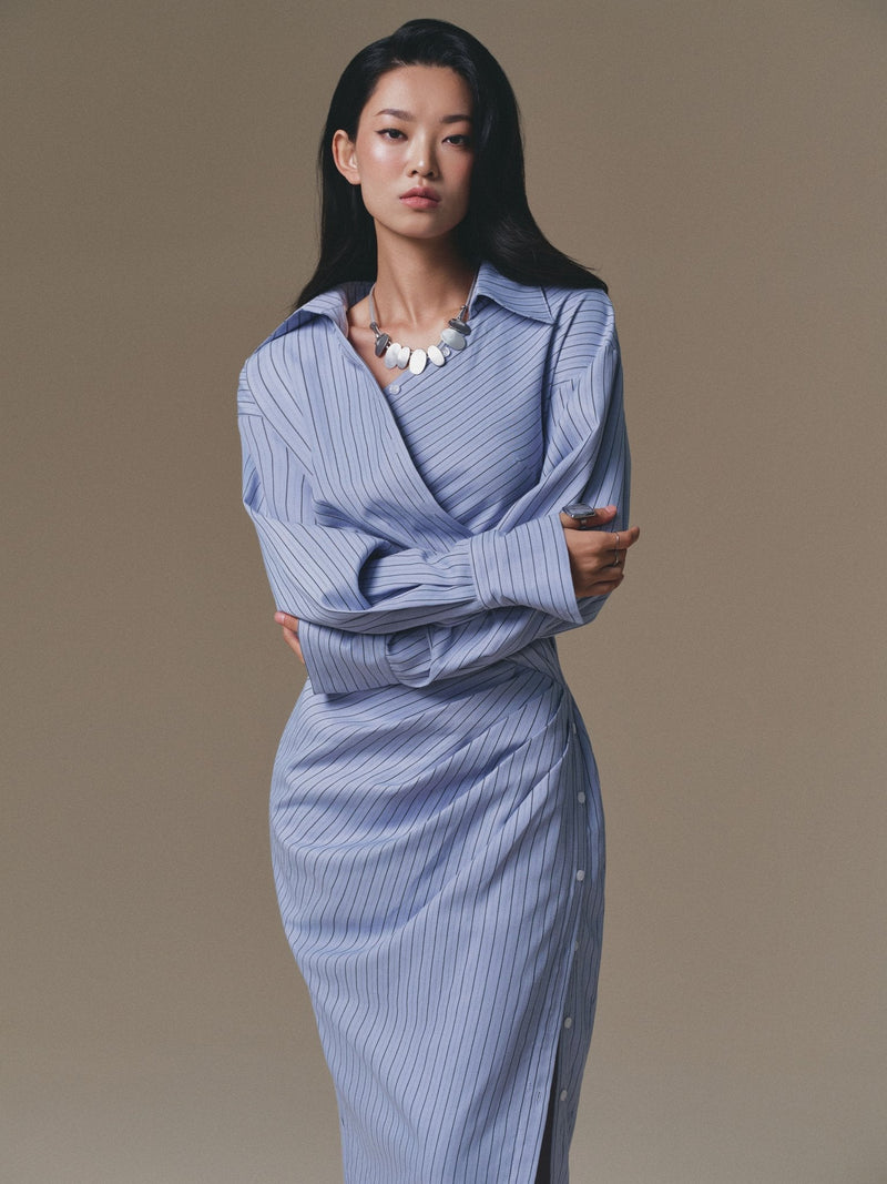 BLUE SAILING DRESS