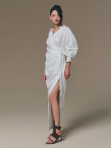 WHITE SAILING DRESS