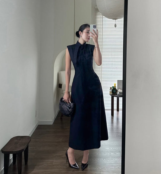 BUTTON FRONT DRESS
