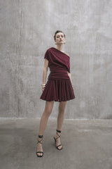 s25-womens-burgundy-wool-suiting-dress fortythree astoud