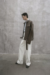 s25-unisex-chocolate-brown-vegan-leather-jacket fortythree astoud