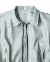 Light Blue Yankee Leather Jacket