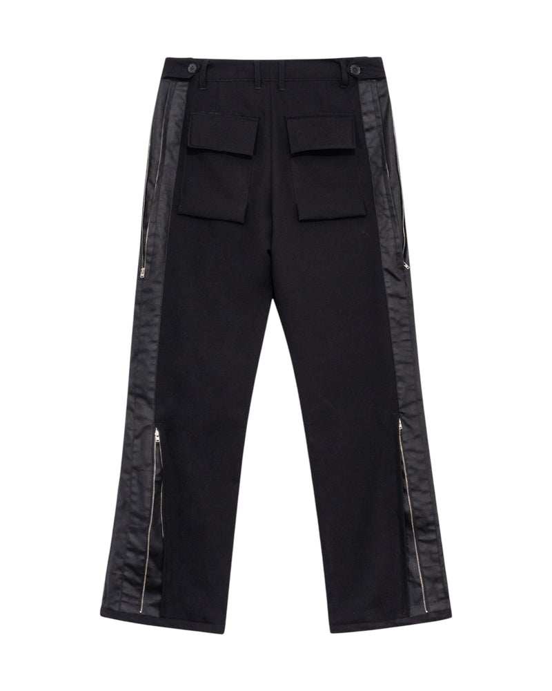 Multi-zipper Track Pants