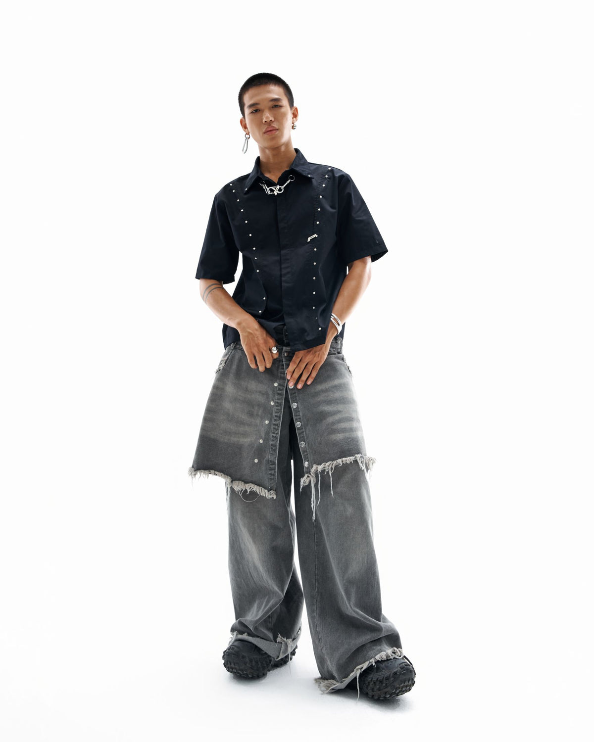 p-washed-denim-skirt-layered-jean-grey-THEPRSN