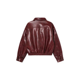 RED YANKEE LEATHER JACKET
