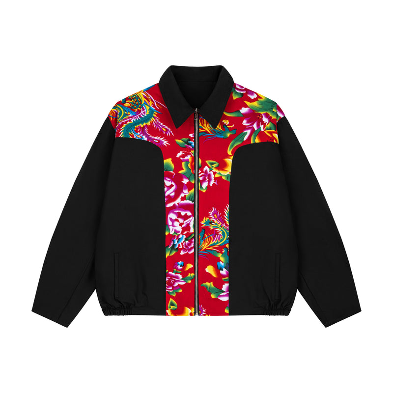REVERSIBLE WORLD DRAGON JACKET