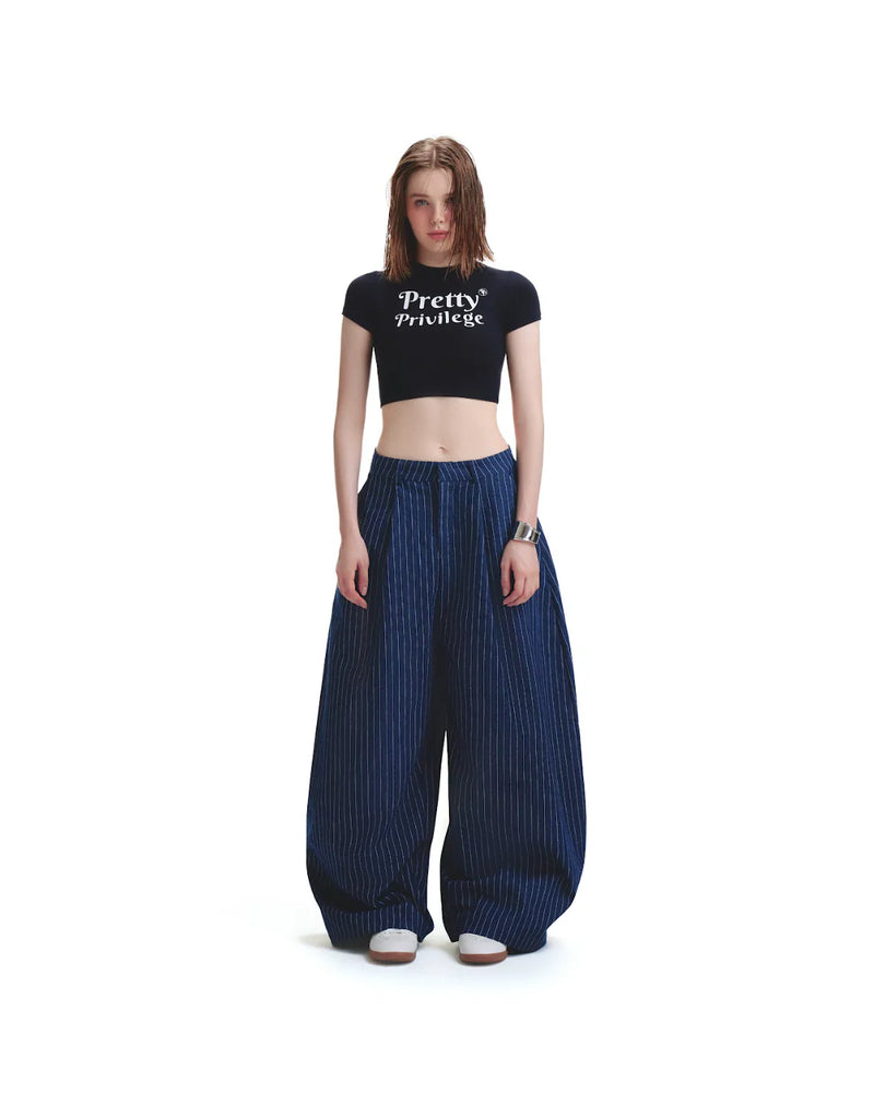 navy-stripes-pants push push astoud