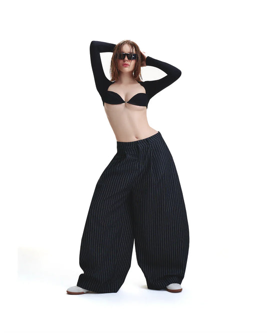 black-stripes-pants push push astoud