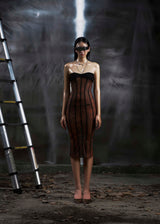 None Midi Mesh Dress Tatichu Astoud
