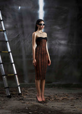 None Midi Mesh Dress Tatichu Astoud