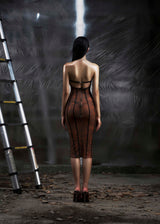 None Midi Mesh Dress Tatichu Astoud