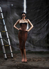 None Midi Mesh Dress Tatichu Astoud