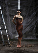 None Midi Mesh Dress Tatichu Astoud