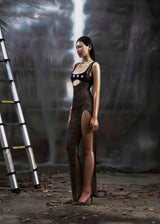 None Tanktop Split Thigh Maxi Dress Tatichu Astoud