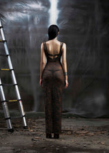 None Tanktop Split Thigh Maxi Dress Tatichu Astoud