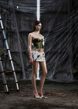 NONE CHAIN BELT 3D CORSET