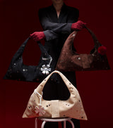 BUTTER EYELET CRESCENT BAG
