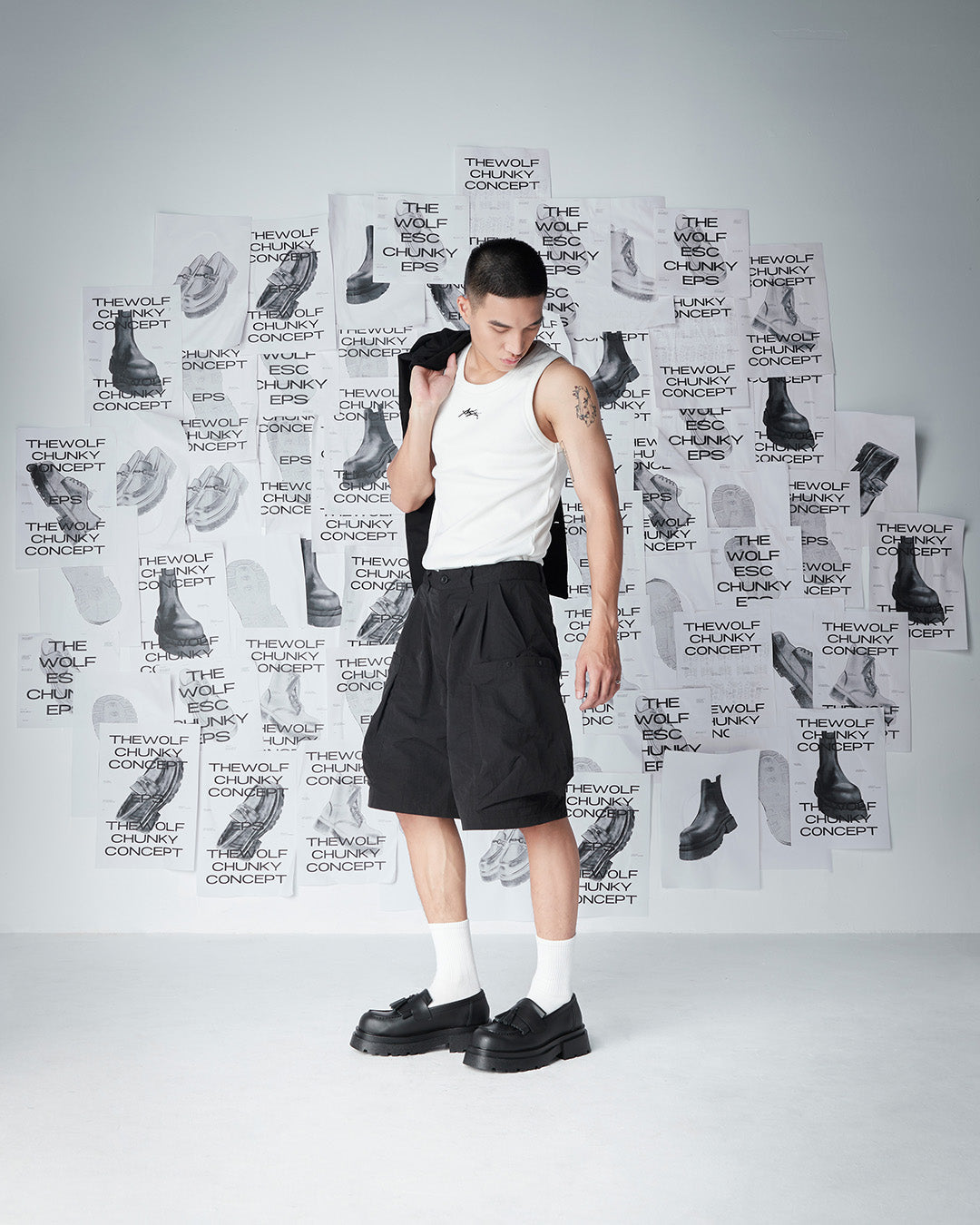 the-chunky-wolf-ss24-black-tassel-loafer thewolf astoud