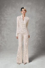 PEARLY LACE TOP & PANTS SET