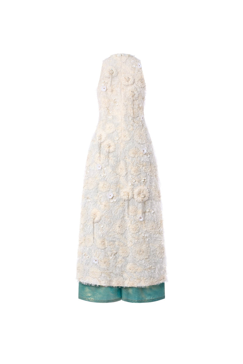 CAMELLIA BEADING AO DAI