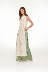 CAMELLIA BEADING AO DAI