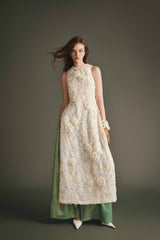 CAMELLIA BEADING AO DAI