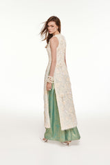 CAMELLIA BEADING AO DAI