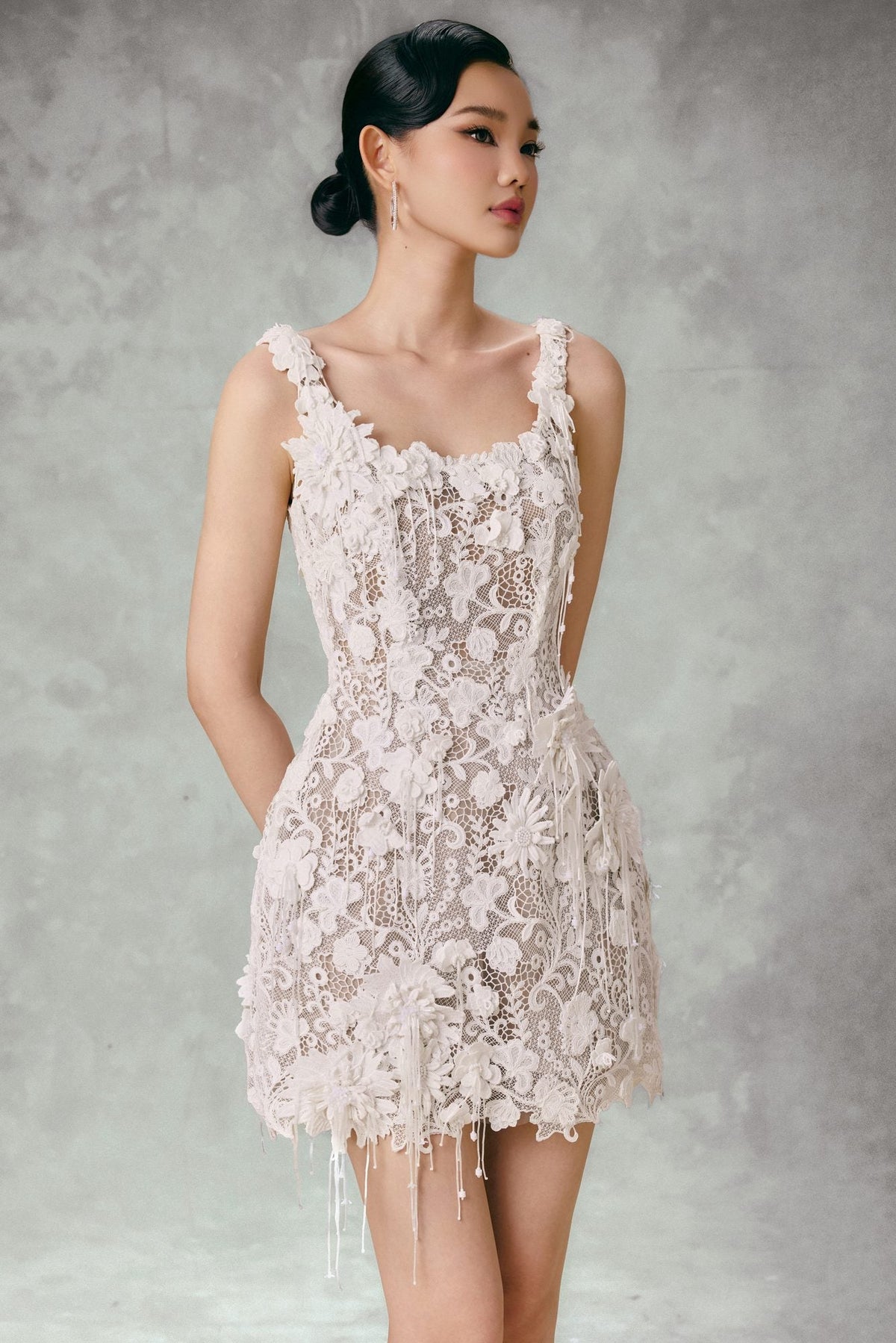 LACE DREAM MINI DRESS