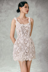 LACE DREAM MINI DRESS