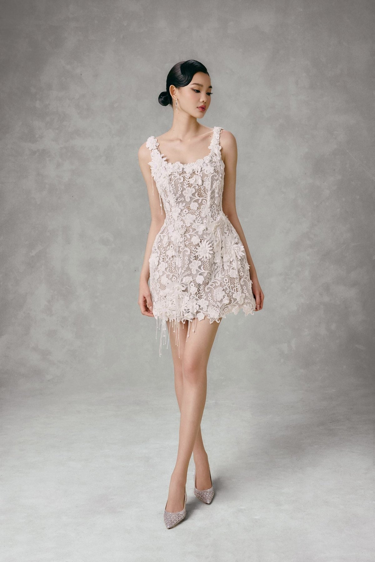 LACE DREAM MINI DRESS