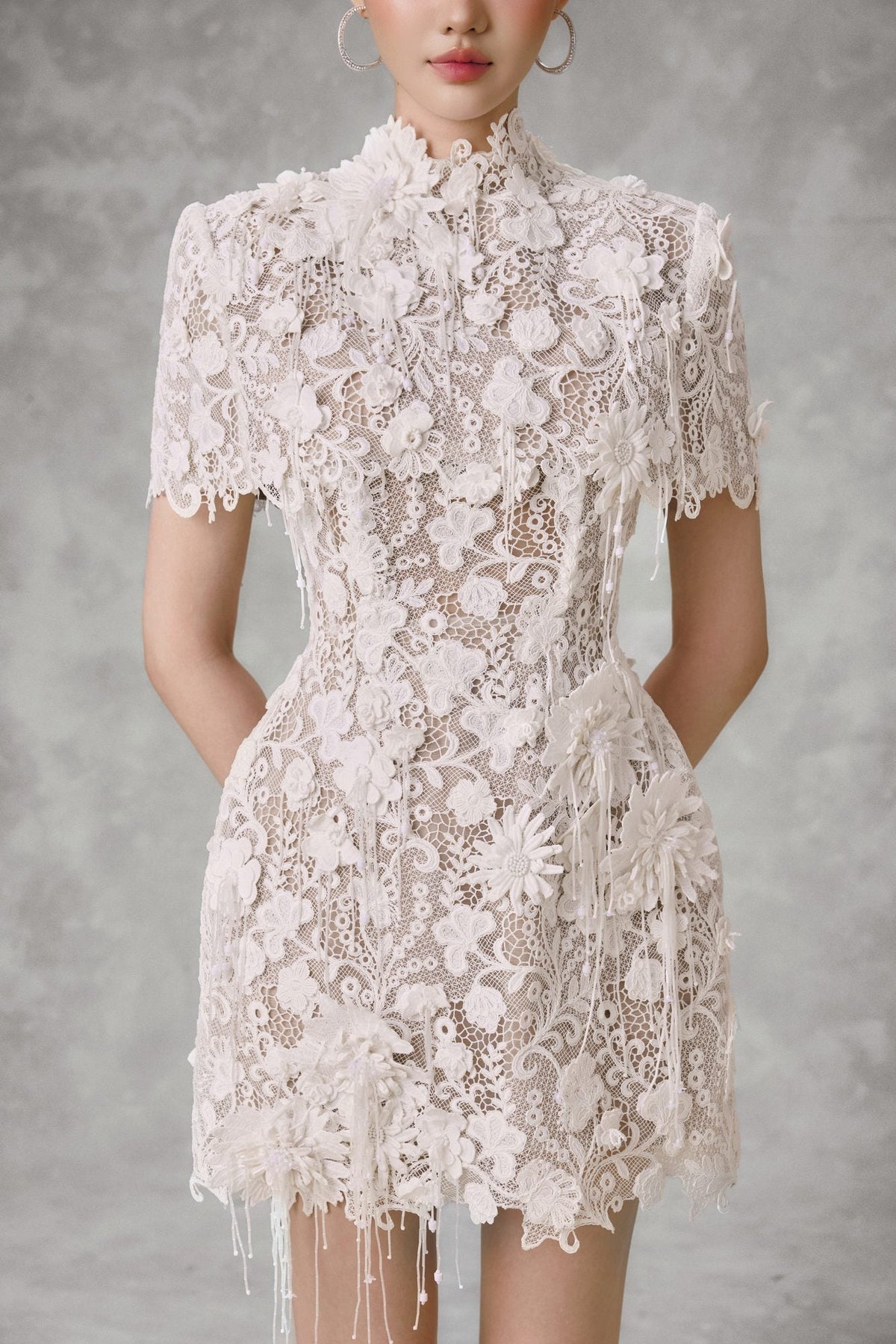 LACE DREAM MINI DRESS