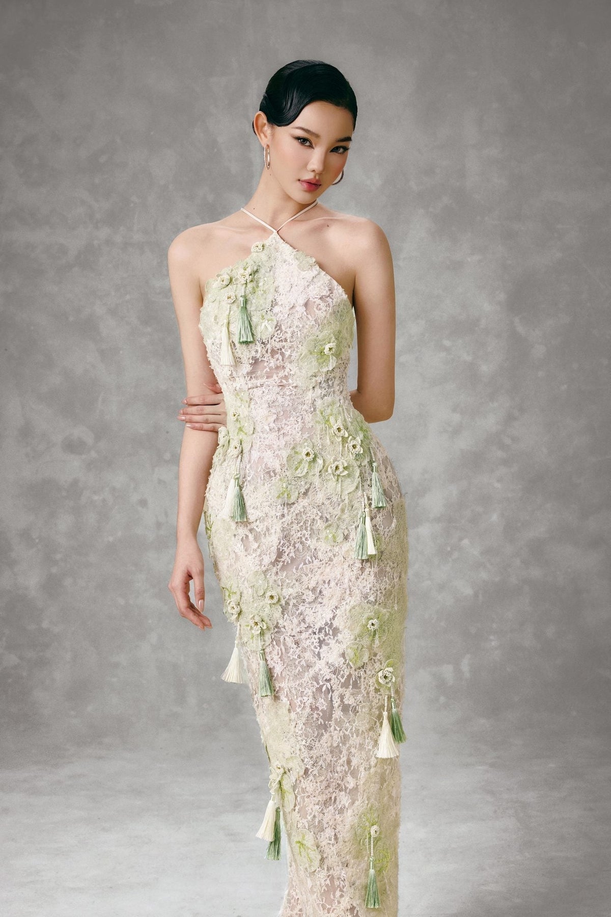 WATER LILY MAXI DRESS