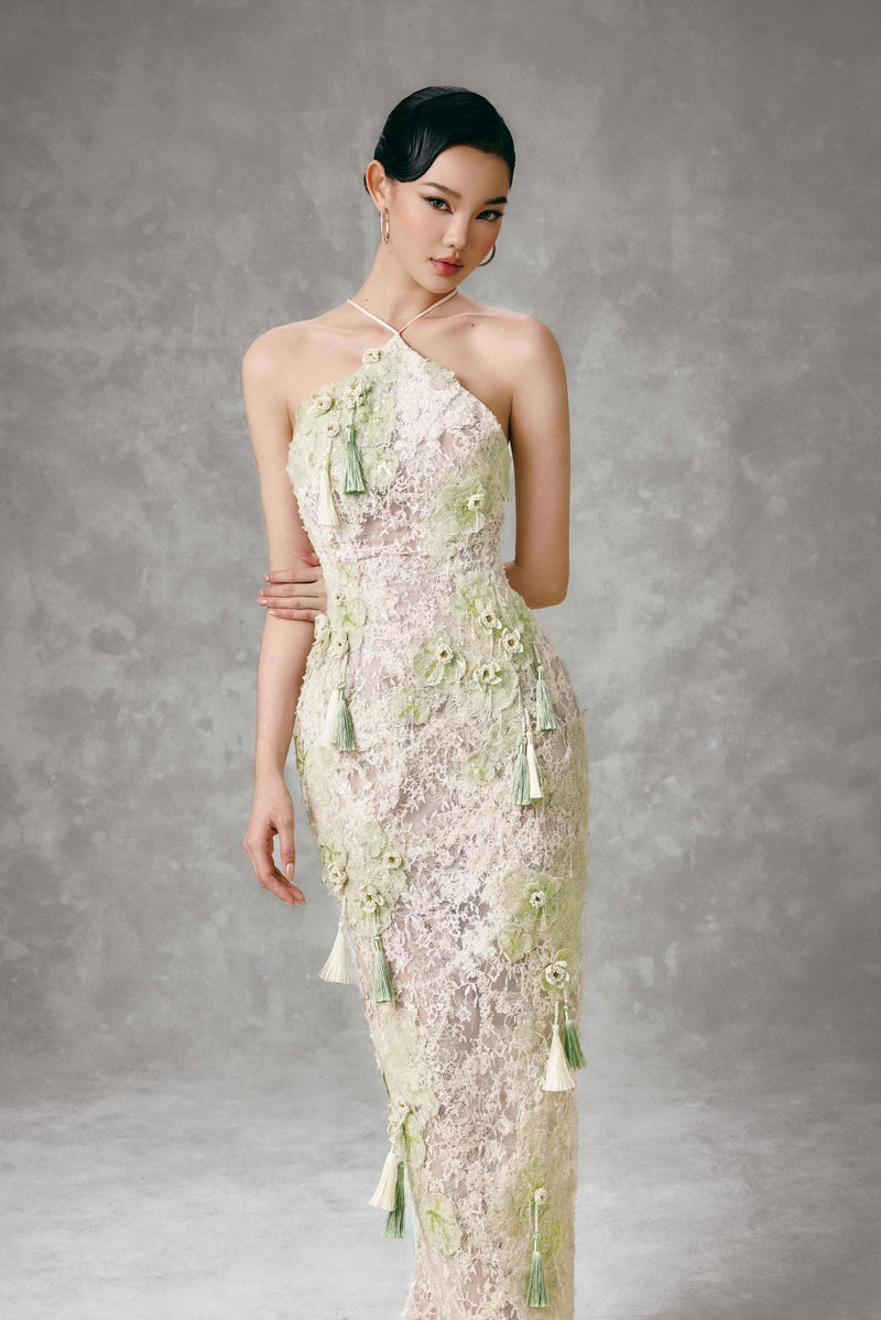 WATER LILY MAXI DRESS