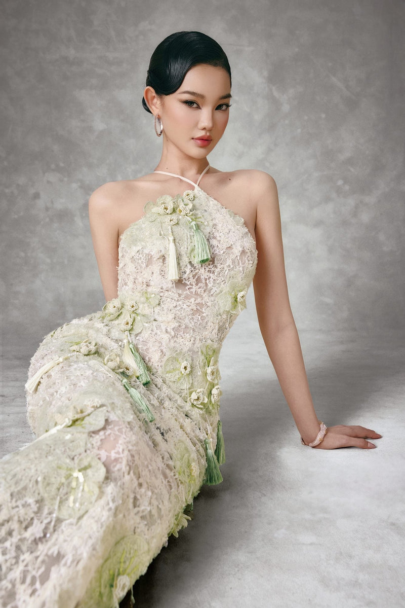 WATER LILY MAXI DRESS