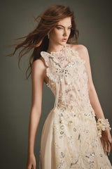 PAPILLON BEADING AO DAI