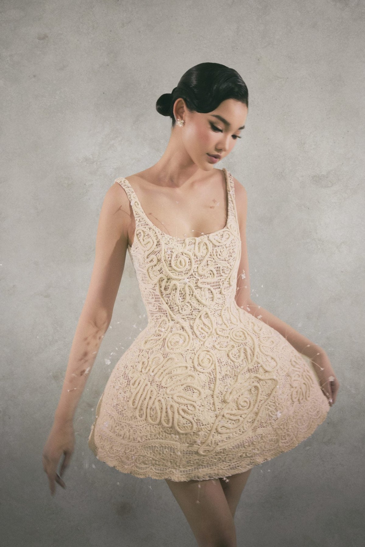 BLOSSOMME LACE DRESS