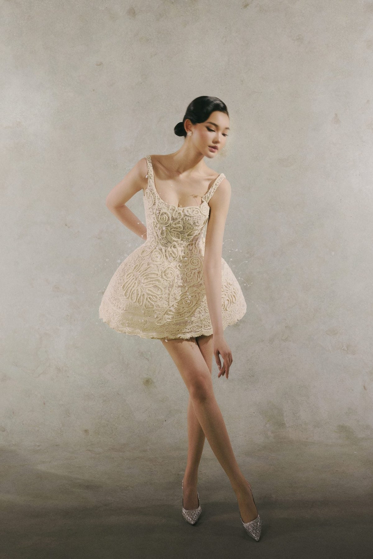 BLOSSOMME LACE DRESS