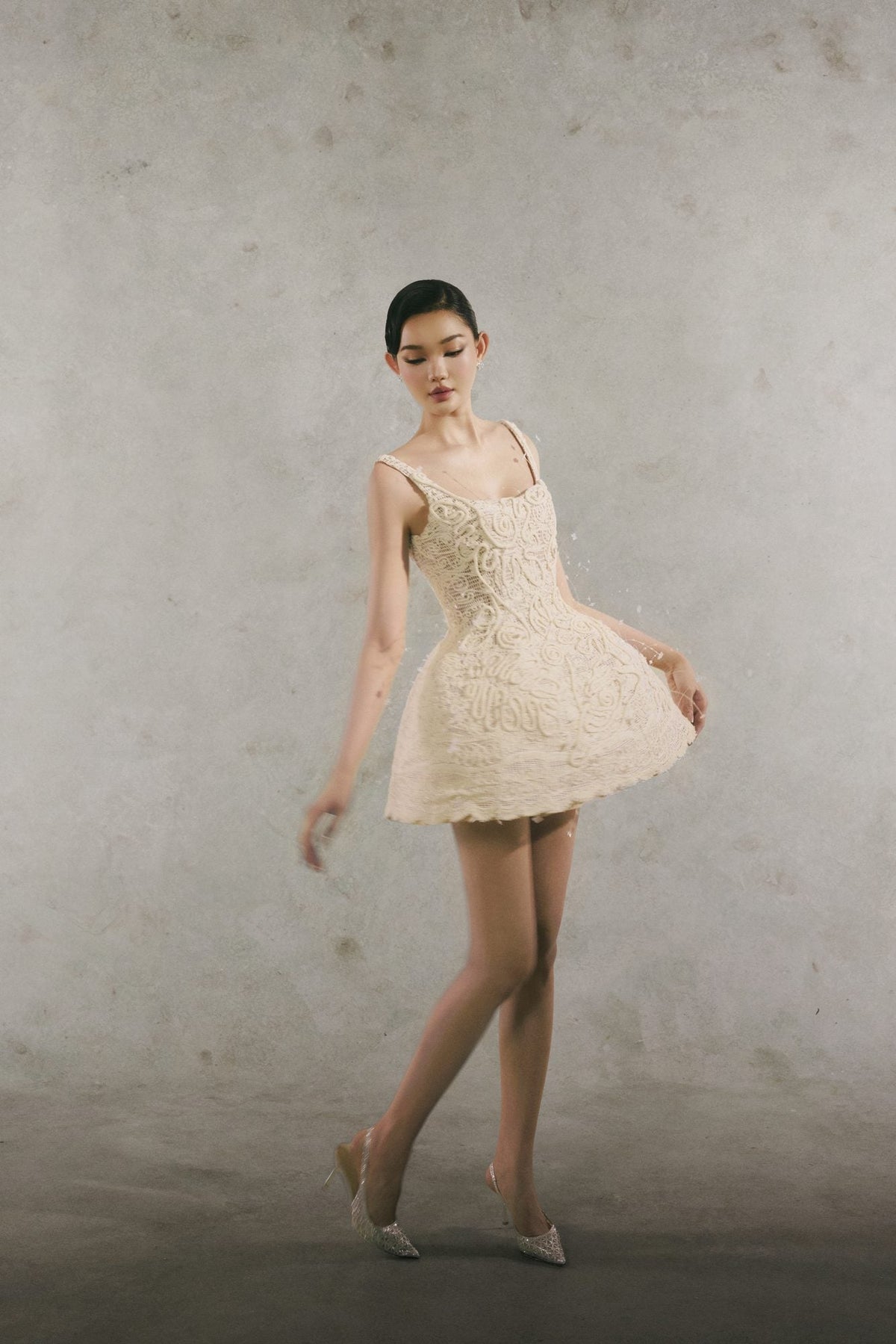 BLOSSOMME LACE DRESS