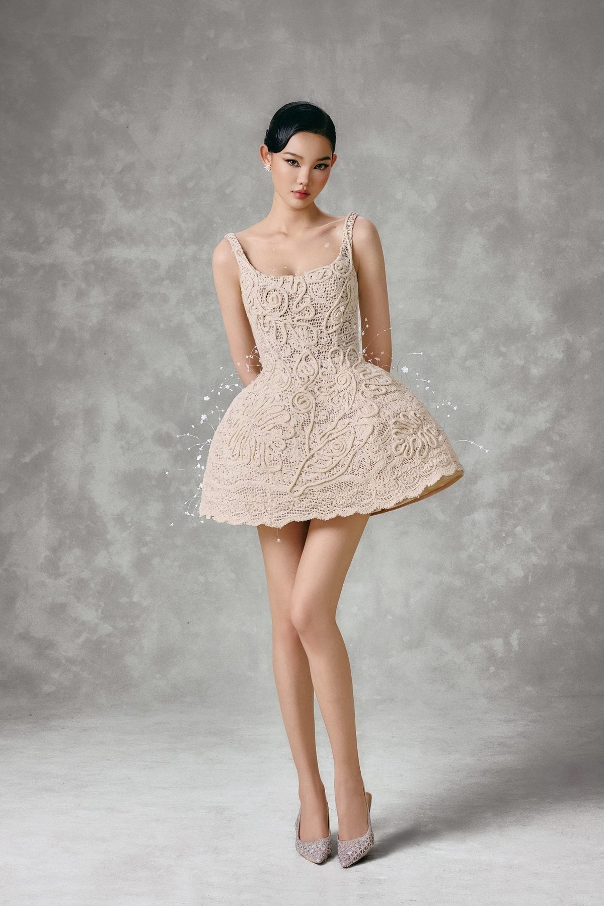 BLOSSOMME LACE DRESS