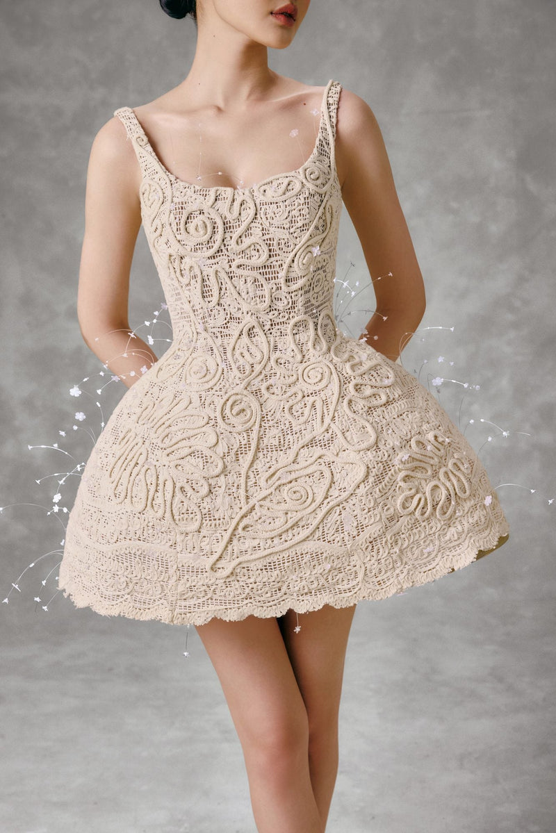 BLOSSOMME LACE DRESS