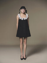 BLACK ROSELLIA DRESS