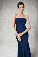 SATIN MAXI DRESS