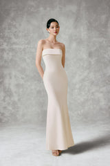SATIN MAXI DRESS