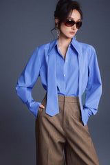 MINIMAL WIDE-LEG PANTS
