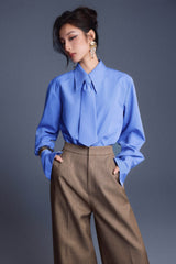 MINIMAL WIDE-LEG PANTS