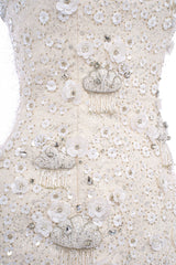 EMBROIDERED CLOUD MINI DRESS
